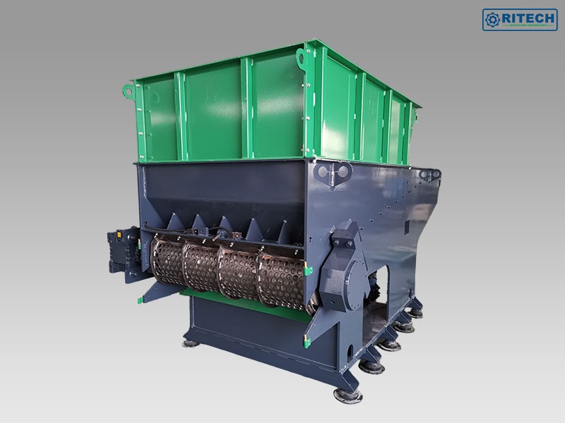 Peiriant malu gwastraff pren